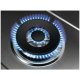 AEG HGB95520YM piano cottura Nero, Acciaio inox Da incasso 90 cm Gas 5 Fornello(i) 10