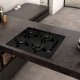Neff T26CR51S0 piano cottura Nero Da incasso 59 cm Gas 4 Fornello(i) 4
