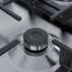 Neff T27BB59N0 piano cottura Nero, Acciaio inox Da incasso 75 cm Gas 5 Fornello(i) 7