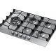 Samsung NA75J3030AS Acciaio inox Da incasso 75 cm Gas 5 Fornello(i) 4