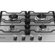 Samsung NA64H3010AS Acciaio inox Da incasso 60 cm Gas 4 Fornello(i) 4