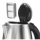 Bosch TWK78B01GB bollitore elettrico 1,7 L 3000 W Nero, Acciaio inox 10