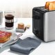 Bosch TAT6A913GB tostapane 2 fetta/e 1090 W Acciaio inox 10
