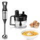 Bosch ErgoMixx MSM6S90BGB frullatore Frullatore ad immersione 750 W Nero, Acciaio inox 5
