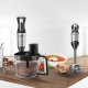 Bosch ErgoMixx MSM6S90BGB frullatore Frullatore ad immersione 750 W Nero, Acciaio inox 10