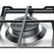 Hotpoint Ariston PCN 641 IX/H piano cottura Nero, Grigio Da incasso 59 cm Gas 4 Fornello(i) 4