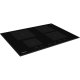 Hotpoint Ariston CIA 640 B piano cottura Nero Da incasso 58 cm Piano cottura a induzione 4 Fornello(i) 4