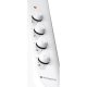 Hotpoint E6041W piano cottura Bianco Da incasso 58 cm Piano cottura a induzione 4 Fornello(i) 3