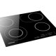Samsung NZ64H25568K Nero Da incasso Ceramica 4 Fornello(i) 3