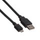 ROLINE 11.02.8752 cavo USB 1,8 m USB 2.0 USB A Micro-USB B Nero 3