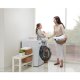 LG FH4U1JBHK6N lavasciuga Libera installazione Caricamento frontale Acciaio inox 16