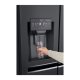 LG GSX960MCCZ frigorifero side-by-side Libera installazione 601 L F Nero 9