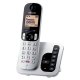 Panasonic KX-TGC260JTS telefono Telefono DECT Identificatore di chiamata Nero, Argento 3
