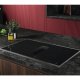 AEG TH84CB0FRB Nero Da incasso 83 cm Piano cottura a induzione 4 Fornello(i) Cappa da incasso 8