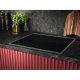 AEG TO64IM0BXB Nero, Acciaio inox Da incasso 57.6 cm Piano cottura a induzione 4 Fornello(i) 8