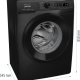Gorenje WNPI84APSB lavatrice Caricamento frontale 8 kg 1400 Giri/min Nero 11