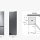 Samsung RB34C600DSA D Argento 3