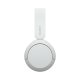 Sony Cuffie Bluetooth wireless WH-CH520 - Durata della batteria fino a 50 ore con ricarica rapida, stile on-ear - Bianco 4