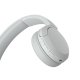 Sony Cuffie Bluetooth wireless WH-CH520 - Durata della batteria fino a 50 ore con ricarica rapida, stile on-ear - Bianco 6