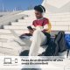 Sony Cuffie Bluetooth wireless WH-CH520 - Durata della batteria fino a 50 ore con ricarica rapida, stile on-ear - Bianco 11