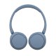 Sony Cuffie Bluetooth wireless WH-CH520 - Durata della batteria fino a 50 ore con ricarica rapida, stile on-ear - Blu 5