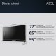 Sony BRAVIA XR | XR-55A95L | QD-OLED | 4K HDR | Google TV | ECO PACK | BRAVIA CORE | Perfect for PlayStation5 | Seamless Edge Design 19