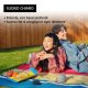 Sony SRS-XB100 - Speaker Wireless Bluetooth, portatile, leggero, compatto, da esterno, da viaggio, resistente IP67 impermeabile e antipolvere, batteria da 16 ore, cinturino versatile, chiamate in viva 4