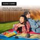 Sony SRS-XB100 - Speaker Wireless Bluetooth, portatile, leggero, compatto, da esterno, da viaggio, resistente IP67 impermeabile e antipolvere, batteria da 16 ore, cinturino versatile, chiamate in viva 4
