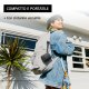 Sony SRS-XB100 - Speaker Wireless Bluetooth, portatile, leggero, compatto, da esterno, da viaggio, resistente IP67 impermeabile e antipolvere, batteria da 16 ore, cinturino versatile, chiamate in viva 5