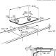 AEG Piano Gas Comandi Frontali 75 Cm HKB75820NB 13