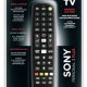 Meliconi Gumbody Personal 3 plus telecomando IR Wireless TV Pulsanti 3