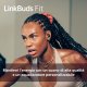 Sony LinkBuds Fit - Cuffie True Wireless Bluetooth con Noise Cancelling - Comfort per tutto il giorno, IPX4, audio ad alta risoluzione, modalità Ambient Sound, durata della batteria fino a 21 ore, con 12