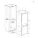 Haier HBW7518C Da incasso 268 L Bianco 16