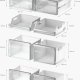 Siemens iQ500 KF96DAXEA frigorifero side-by-side Libera installazione 574 L E Nero, Acciaio inox 8