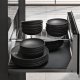 Miele ESW 7020 125 Gala Ed cassetti e armadi riscaldati 48,1 L 12 coperti 700 W Nero 3