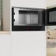 Bosch Serie 8 BFR9221B1 forno a microonde Nero Solo microonde Da incasso 21 L 900 W 4