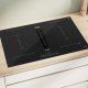 Bosch Serie 6 PVQ820F25E piano cottura Nero Da incasso 80 cm Piano cottura a induzione 4 Fornello(i) Cappa da incasso 5