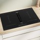 Bosch Serie 6 PVQ820GA6 piano cottura Nero Da incasso 80 cm Piano cottura a induzione 4 Fornello(i) Cappa da incasso 5