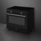 Smeg Concert CX91IMBL cucina Cucina freestanding Elettrico Piano cottura a induzione Nero 3