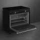 Smeg Concert CX91IMBL cucina Cucina freestanding Elettrico Piano cottura a induzione Nero 4