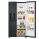 LG GSLC40EPPE frigorifero side-by-side Libera installazione 638 L E Nero, Grafite 5