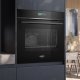 Siemens iQ700 HR776GMB1 forno 71 L Nero, Acciaio inox 7