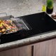 Electrolux KCC84450 Nero Da incasso 83 cm Piano cottura a induzione 4 Fornello(i) Cappa da incasso 12