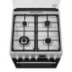 AEG CKB64412BM Cucina Elettrico Gas Nero, Acciaio inox 3