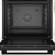 Bosch Serie 2 HBG537BB3 + PIF645BB5E set di elettrodomestici da cucina Piano cottura a induzione Forno elettrico 5