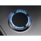 AEG HGB75520SM Acciaio inox Da incasso 75 cm Gas 5 Fornello(i) 9