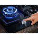 AEG HGB64200SM Nero, Acciaio inox Da incasso 60 cm Gas 4 Fornello(i) 10