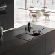 Miele KMDA 7473 FR-A Silence Nero Da incasso 80 cm Piano cottura a induzione 4 Fornello(i) Cappa da incasso 4