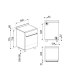 Smeg CO60GMA cucina A Gas Combi Antracite 3