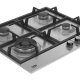 Beko HIAW64226SXE: Piano a Gas con PractiClean e FlameAdjust, 3 Bruciatori + 1 Wok, 60 cm 3